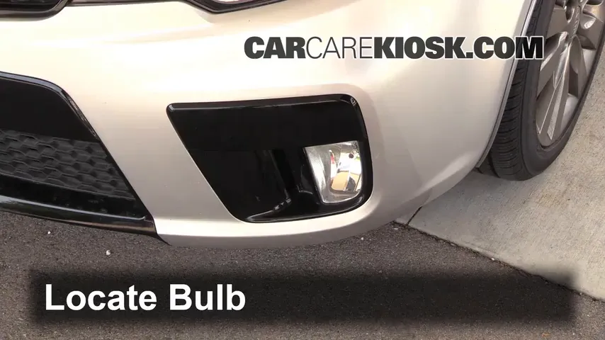 2013 Kia Forte Koup SX 2.4L 4 Cyl. Lights Fog Light (replace bulb)